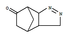 3,4-Diazatricyclo[5.2.1.02,6]dec-3-en-9-one molecular structure