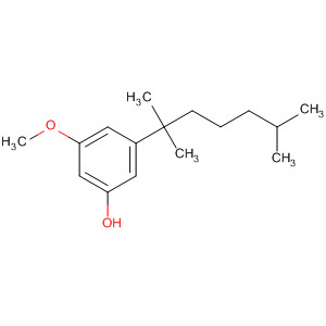 Phenol, 3-methoxy-5-(1,1,5-trimethylhexyl)- molecular structure