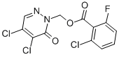 (4,5-DICHLORO-6-OXO-1,6-DIHYDROPYRIDAZIN-1-YL)METHYL 2-CHLORO-6-FLUOROBENZOATE