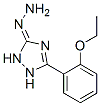 1H-1,2,4-Triazole,3-(2-ethoxyphenyl)-5-hydrazinyl- molecular structure