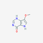 4H-PYRROLO[3,2-D]PYRIMIDIN-4-ONE,1,5-DIHYDRO-7-METHOXY-