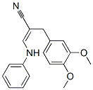 3-anilino-2-veratrylacrylonitrile molecular structure