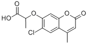 2-(6-CHLORO-4-METHYL-2-OXO-2H-CHROMEN-7-YLOXY)-PROPIONIC ACID