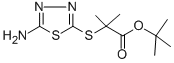 TERT-BUTYL 2-[(5-AMINO-1,3,4-THIADIAZOL-2-YL)THIO]-2-METHYLPROPANOATE