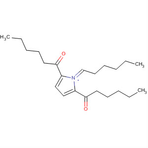 1-Hexanone, 1,1'-(hexylidenedi-1H-pyrrole-5,2-diyl)bis- molecular structure