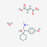 (e)-but-2-enedioic Acid;4-[2-(dimethylamino)-1-(1-hydroxycyclohexyl)ethyl]phenol;hydrate