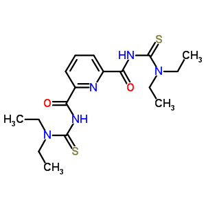 2,6-pyridinedicarboxamide, N~2~,N~6~-bis[(diethylamino)thioxomethyl]-