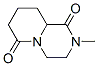 2H-Pyrido[1,2-a]pyrazine-1,6-dione,hexahydro-2-methyl- molecular structure