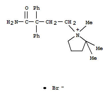1-(4-amino-4-oxo-3,3-diphenylbutyl)-1,2,2-trimethylpyrrolidinium