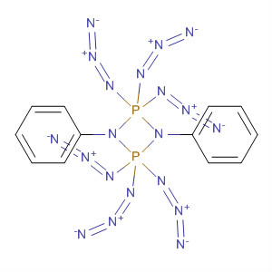 1,3,2,4-Diazadiphosphetidine,2,2,2,4,4,4-hexaazido-2,2,4,4-tetrahydro-1,3-diphenyl-