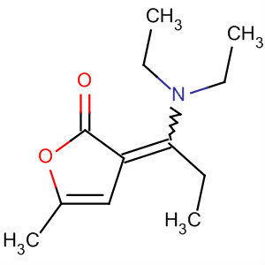2(3H)-Furanone, 3-[1-(diethylamino)propylidene]-5-methyl-