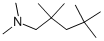 N,N,2,2,4,4-hexamethylpentylamine molecular structure