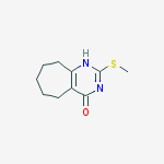 2-(methylsulfanyl)-1,5,6,7,8,9-hexahydro-4H-cyclohepta[d]pyrimidin-4-one
