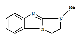 1H-Imidazo[1,2-a]benzimidazole,2,3-dihydro-1-methyl- molecular structure
