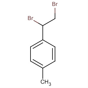 Benzene, 1-(1,2-dibromoethyl)-4-methyl- molecular structure