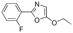 Oxazole,5-ethoxy-2-(2-fluorophenyl)- molecular structure