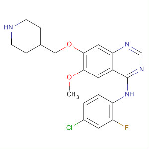 4-Quinazolinamine,N-(4-chloro-2-fluorophenyl)-6-methoxy-7-(4-piperidinylmethoxy)-