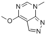 7H-Pyrazolo[3,4-d]pyrimidine,4-methoxy-7-methyl-