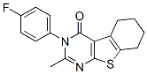 3-(4-Fluorophenyl)-5,6,7,8-tetrahydro-2-methyl[1]benzothieno[2,3-d]pyrimidin-4(3H)-one