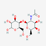 4-O-[2-(Acetylamino)-2-deoxy-ß-D- galactopyranosyl]-D-galactopyranose