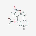 [(6z,10e)-3,6,10-trimethyl-2-oxo-3a,4,5,8,9,11a-hexahydro-3h-cyclodeca[b]furan-4-yl] Acetate