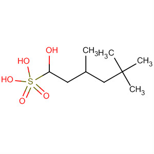 1-Hexanol, 3,5,5-trimethyl-, hydrogen sulfate, sodium salt molecular structure