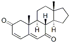 3,5-Androstadiene-2,7-dione molecular structure