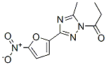 1-[5-Methyl-3-(5-nitro-2-furanyl)-1H-1,2,4-triazol-1-yl]-1-propanone