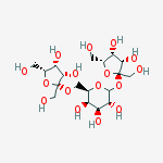 (3R,4S,5R,6R)-2-[(2R,3S,4R,5R)-3,4-DIHYDROXY-2,5-BIS(HYDROXYMETHYL)OXOLAN-2-YL]OXY-6-[[(2R,3S,4R,5R)-3,4-DIHYDROXY-2,5-BIS(HYDROXYMETHYL)OXOLAN-2-YL]OXYMETHYL]OXANE-3,4,5-TRIOL