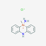 10-methyl-5h-phenarsazinin-10-ium-10-amine;chloride molecular structure