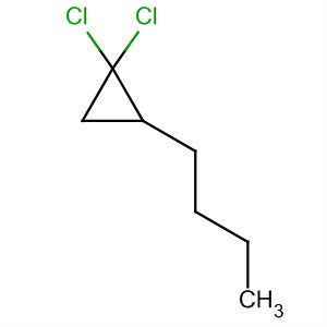 Cyclopropane, 2-butyl-1,1-dichloro- molecular structure