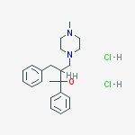 3-benzyl-4-(4-methylpiperazin-1-yl)-2-phenylbutan-2-ol dihydrochloride