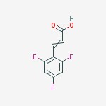 (2e)-3-(2,4,6-trifluorophenyl)acrylic Acid