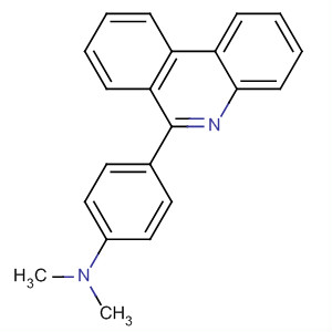 Benzenamine, N,N-dimethyl-4-(6-phenanthridinyl)- molecular structure