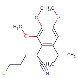 Benzeneacetonitrile,a-(3-chloropropyl)-3,4,5-trimethoxy-a-(1-methylethyl)-, (R)-