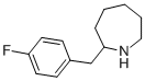 2-[(4-FLUOROPHENYL)METHYL]HEXAHYDRO-1H-AZEPINE molecular structure