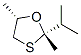 1,3-OXATHIOLANE,2,5-DIMETHYL-2-(ISOPROPYL)-,CIS- molecular structure