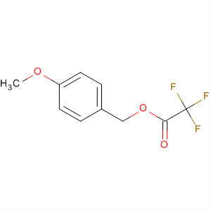 Acetic acid, trifluoro-, (4-methoxyphenyl)methyl ester molecular structure