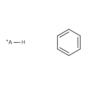 Benzene, monoprotonated molecular structure