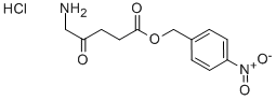 4-NITRO BENZYL 5-AMINOLEVULINATE HYDROCHLORIDE molecular structure
