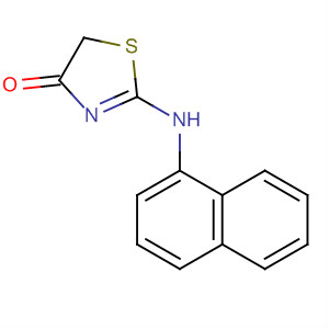 4(5H)-Thiazolone, 2-(1-naphthalenylamino)-