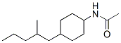 DL-N-ACETYL-4-(2-METHYLPENTYL)-CYCLOHEXYLAMINE molecular structure