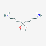 4,4'-(1,3-dioxolane-2,2-diyl)dibutan-1-amine
