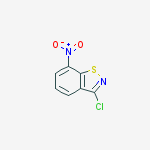 1,2-benzisothiazole, 3-chloro-7-nitro-