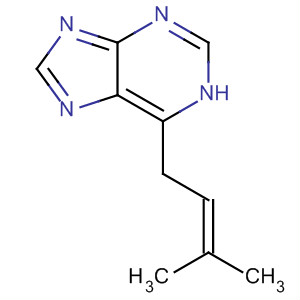 1H-Purine, 6-(3-methyl-2-butenyl)- molecular structure