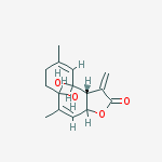 (3aS,4R,5E,9S,10Z,11aS)-3a,4,7,8,9,11a-Hexahydro-4,9-dihydroxy-6,10-dimethyl-3-methylenecyclodeca[b]furan-2(3H)-one