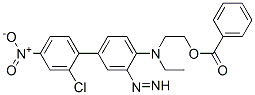 2-[[4-(2-chloro-4-nitro-phenyl)diazenylphenyl]-ethyl-amino]ethyl benzoate