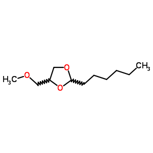 2-hexyl-4-(methoxymethyl)-1,3-dioxolane