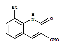 3-QUINOLINECARBOXALDEHYDE,8-ETHYL-1,2-DIHYDRO-2-OXO-