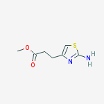 methyl 3-(2-amino-1,3-thiazol-4-yl)propanoate